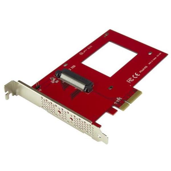Startech SCHEDA PCIE AD U.2 SFF-8639
